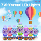 SPIKY Analog Watch for Kids | 3D Cartoon | 7 Multicolor LED Luminous Lights with Silicone Strap | Unisex Best Birthday Gift | Analogue Wrist Watches for Boys & Girls | Age 3-10 yrs
