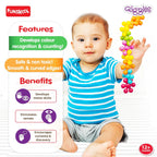Giggles Funskool Stack N Nest, Nesting & Stackable Toy Blocks for Kids, Encourages Learning & Development, Fun Activity for Babies, Gift Set for Kid, Age 6+ Months