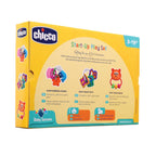 Chicco Start-Up Play Set |3-Piece Colourful Baby Rattle Toy Set for 3 to 18 Months |Enhances Early Development, Sensory Play & Motor Skills|Infant Toys|Paint-Free