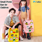 FunBlast Bagpack for Children - Bag for Pre-Schoolers Kids, Small Picnic Bag for Baby, Boys, Girls, Lightweight Miniature Bags for Kids, Boys, Girls (33.2 X 24.8 X 20 Cm)