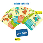 Skillmatics Guess in 10 Disney, Card Game for Girls, Boys, Kids, Teens, Adults, Who Love Cinderella, Mickey Mouse, Moana, Gifts for Ages 6, 7, 8, 9 and Up