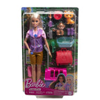 Barbie Careers Doll & Accessories, Animal Rescue & Recovery Playset with Blonde Doll, Baby Monkey & Tiger Figures, Carrier & More
