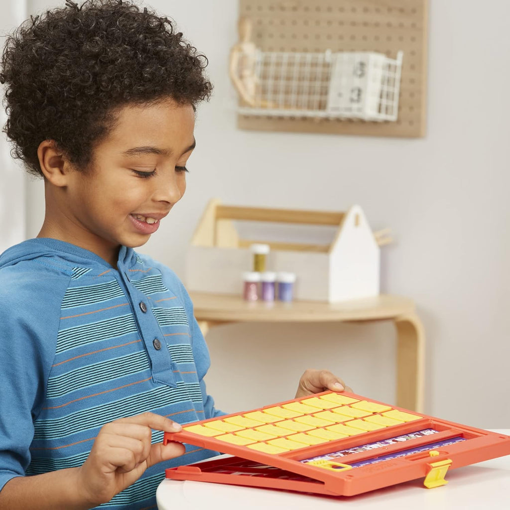 Hasbro Guess Who? Original, Easy to Load Frame, Double-Sided Character Sheet, 2 Player Board Games for Kids, Guessing Games for Families, Ages 6 and Up