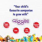 Giggles Funskool Stack N Nest, Nesting & Stackable Toy Blocks for Kids, Encourages Learning & Development, Fun Activity for Babies, Gift Set for Kid, Age 6+ Months