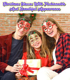 Christmas themed Christmas Googles (Pack of 3)