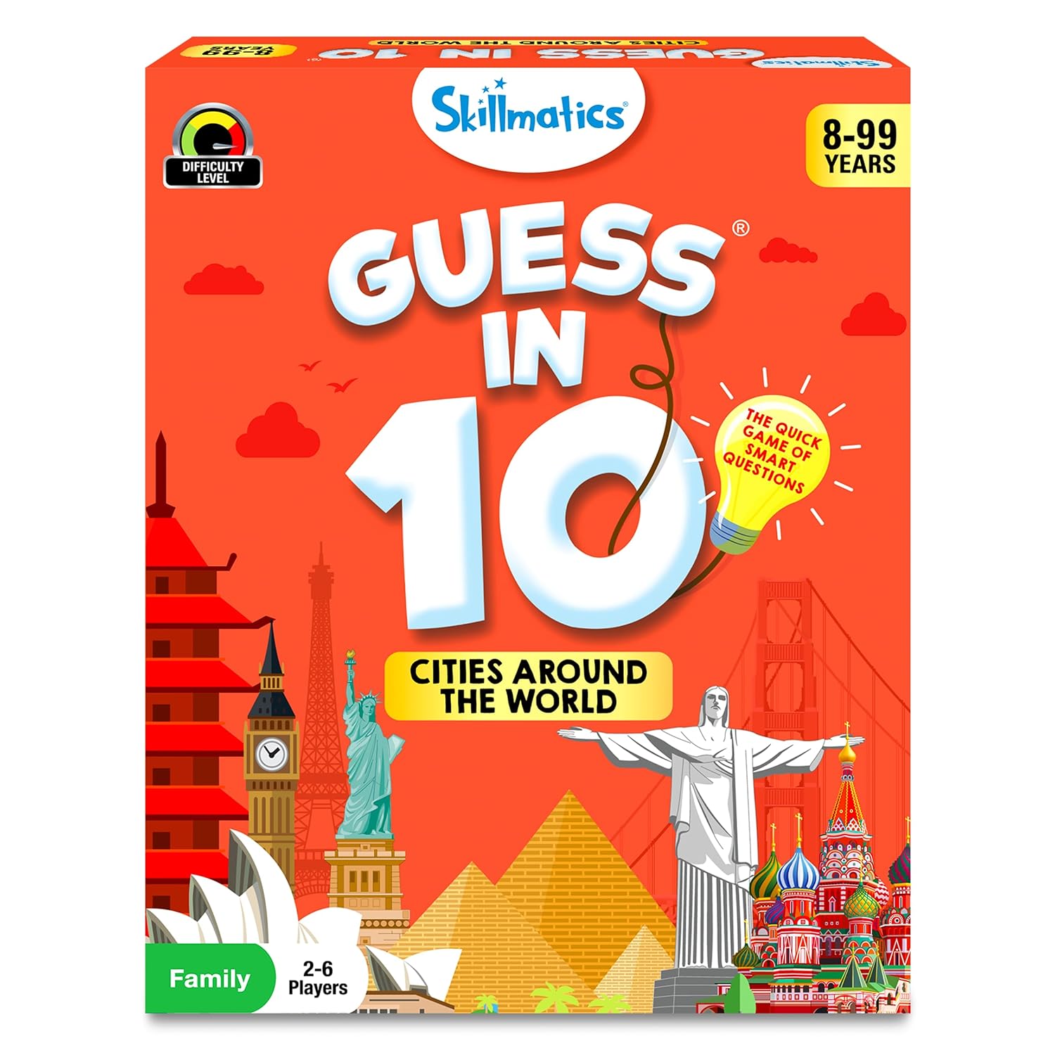 Skillmatics Guess in 10 Disney, Card Game for Girls, Boys, Kids, Teens, Adults, Who Love Cinderella, Mickey Mouse, Moana, Gifts for Ages 6, 7, 8, 9 and Up