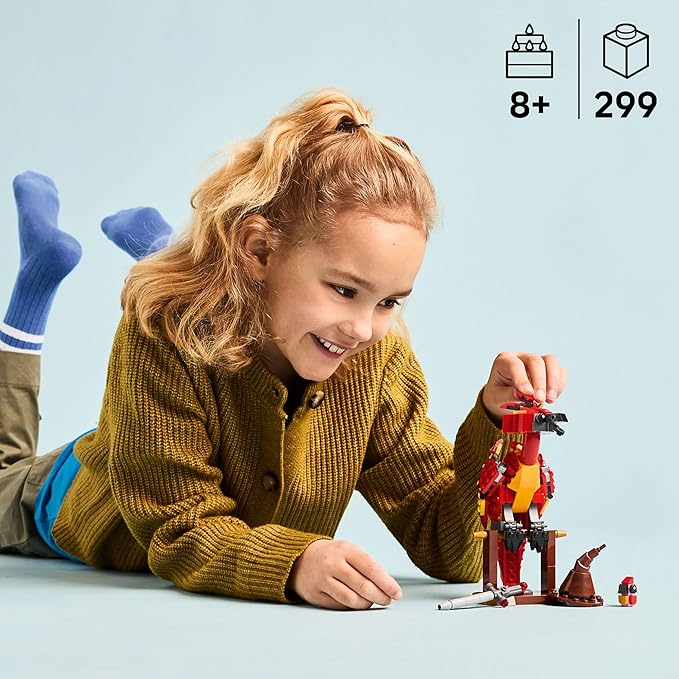 LEGO Harry Potter Fawkes: Dumbledore’s Phoenix Toy 76448 Building Blocks Toys for 8+ Gift for Boys and Girls