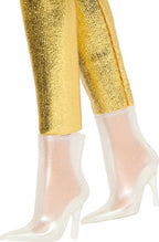 Barbie Fashionistas Doll #222, Petite Body Type with Blonde Wavy Hair, Golden Jumpsuit & Accessories, 65th Anniversary Collectible Fashion Doll