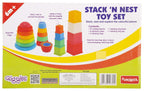 Giggles Funskool Walk N Drive Truck, Fun & Development Toy for Babies, Encourage Walking in Infants, Improve Balance & Coordination, Stimulate Senses, Multicolour, Gift Set for Kids, Ages 18+ Months
