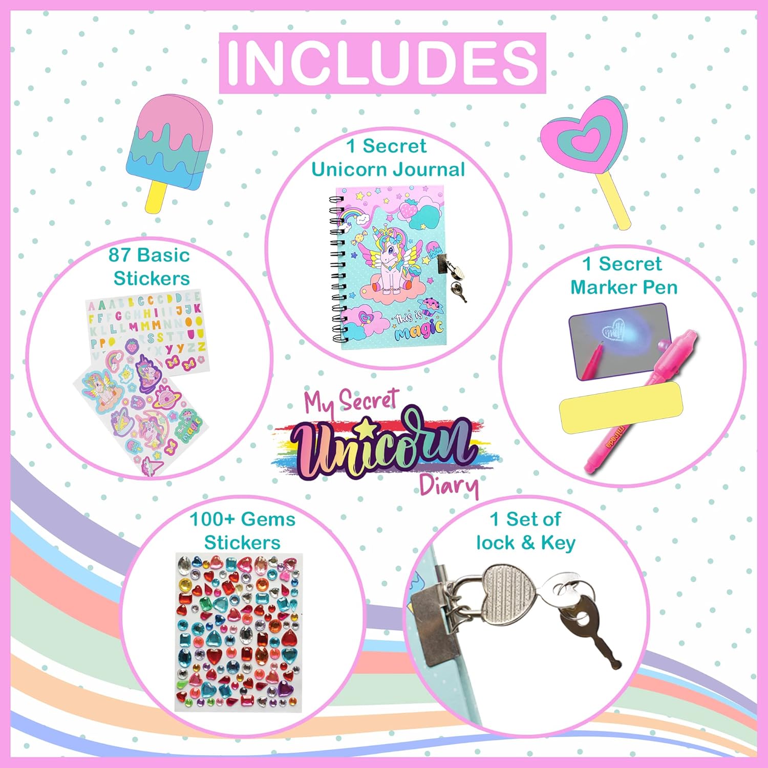 Mirada Art & Craft,BFF Scrapbook, Ideal Gift for Boys & Girls, 6+ (MAC2010)