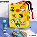 FunBlast Bagpack for Children - Bag for Pre-Schoolers Kids, Small Picnic Bag for Baby, Boys, Girls, Lightweight Miniature Bags for Kids, Boys, Girls (33.2 X 24.8 X 20 Cm)
