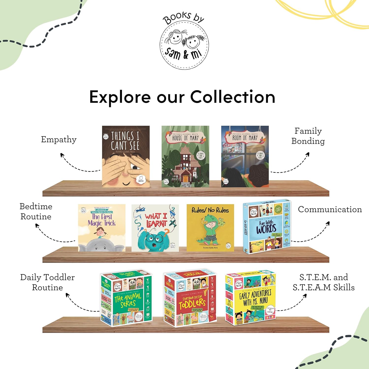 Things I Can't See: A Unique Book for Kids on Empathy Ages 3-8 by SAM & MI | Helps Children Recognise Different Emotions & Discover Their Reasons