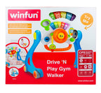 Winfun 5 in 1 Driver Play Gym Walker, Multi Color