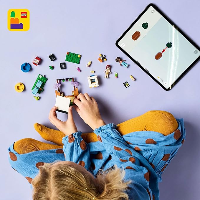 LEGO Friends Friendship Movie Night Pretend-Play Toy Building Kit 42642 Building Blocks Toys for 6+ Gift for Boys and Girls