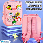 FunBlast Bagpack for Children - Bag for Pre-Schoolers Kids, Small Picnic Bag for Baby, Boys, Girls, Lightweight Miniature Bags for Kids, Boys, Girls (33.2 X 24.8 X 20 Cm)