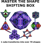 Magic Cube Shape Shifting Puzzle Box Transforms Into Over 70 Shapes