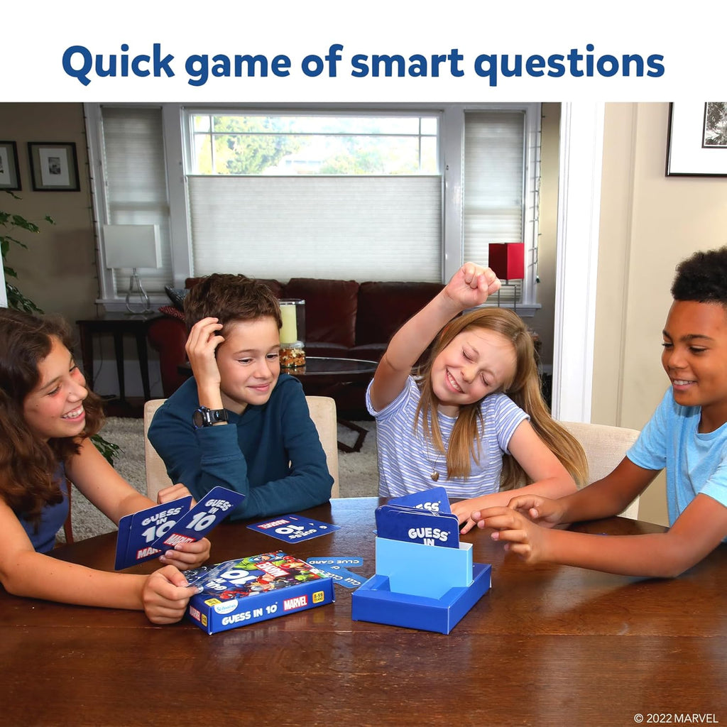 Skillmatics Guess in 10 Disney, Card Game for Girls, Boys, Kids, Teens, Adults, Who Love Cinderella, Mickey Mouse, Moana, Gifts for Ages 6, 7, 8, 9 and Up