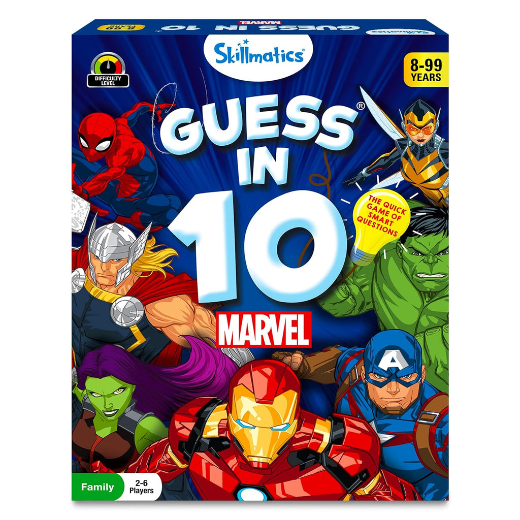 Skillmatics Guess in 10 Disney, Card Game for Girls, Boys, Kids, Teens, Adults, Who Love Cinderella, Mickey Mouse, Moana, Gifts for Ages 6, 7, 8, 9 and Up