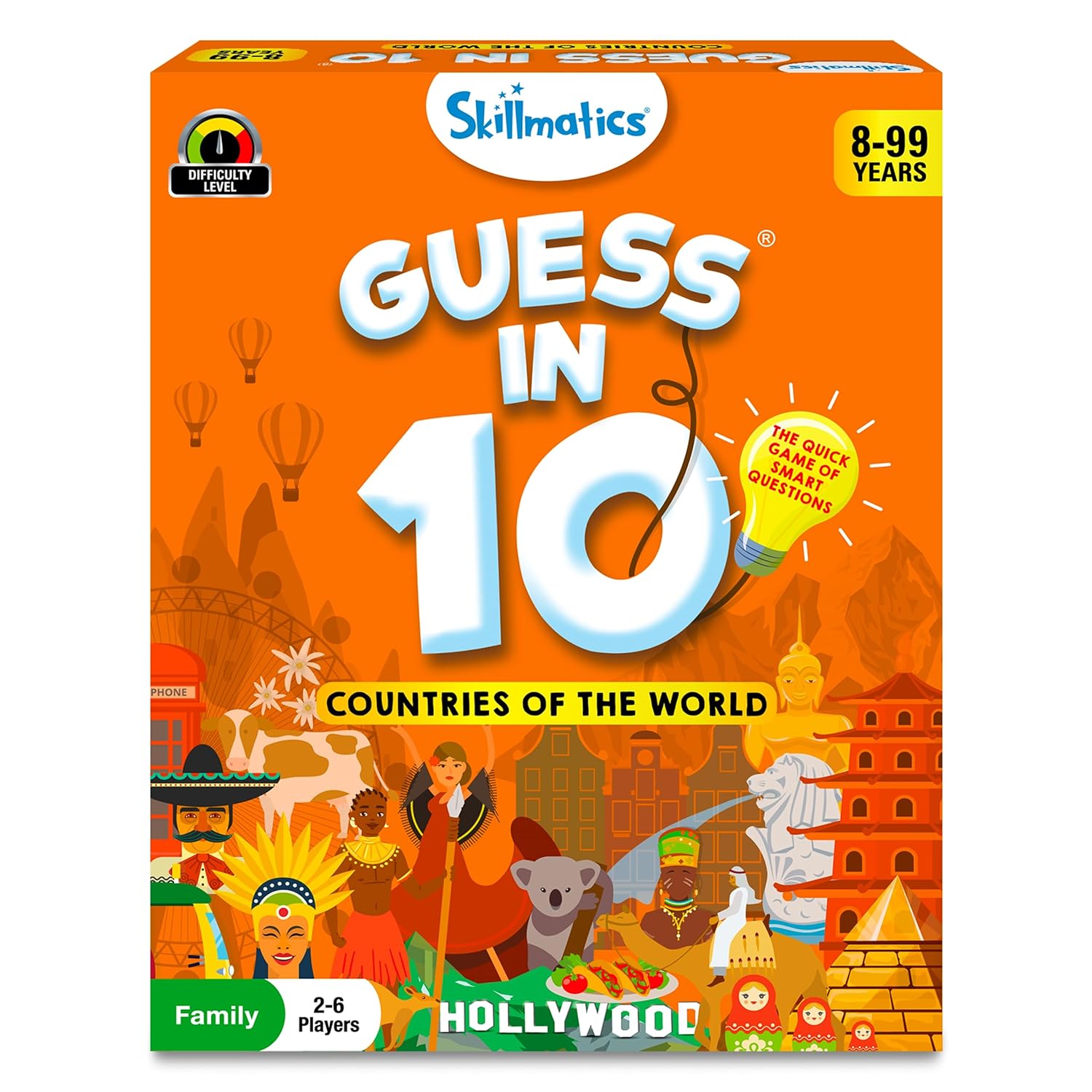 Skillmatics Guess in 10 Disney, Card Game for Girls, Boys, Kids, Teens, Adults, Who Love Cinderella, Mickey Mouse, Moana, Gifts for Ages 6, 7, 8, 9 and Up