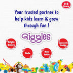 Giggles Funskool Walk N Drive Truck, Fun & Development Toy for Babies, Encourage Walking in Infants, Improve Balance & Coordination, Stimulate Senses, Multicolour, Gift Set for Kids, Ages 18+ Months