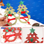 Christmas themed Christmas Googles (Pack of 3)
