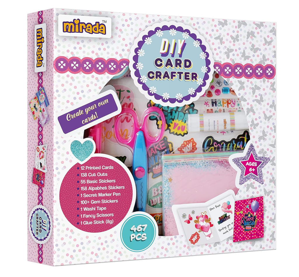 Mirada Art & Craft,BFF Scrapbook, Ideal Gift for Boys & Girls, 6+ (MAC2010)