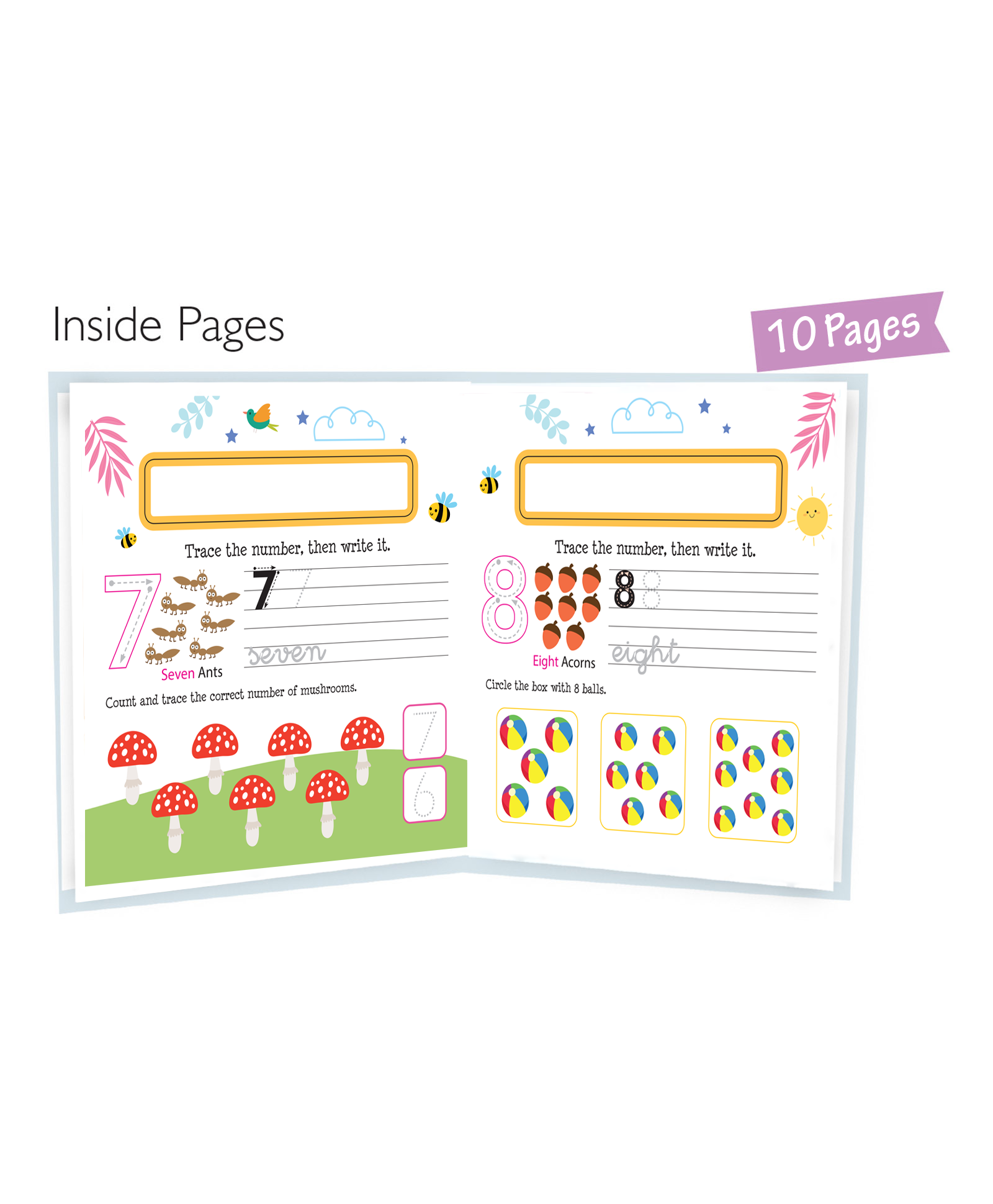 Hello Friend Books My First Wipe and Clean Board Book of Numbers: Includes Wipe and Clean Pen to Write, Learn, Clean and Write Again