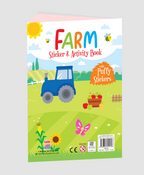 Hello Friend Books Puffy Stickers Activity Book: Farm- Amazing Actvity Book with Colourful Puffy Stickers for Kids to Enjoy
