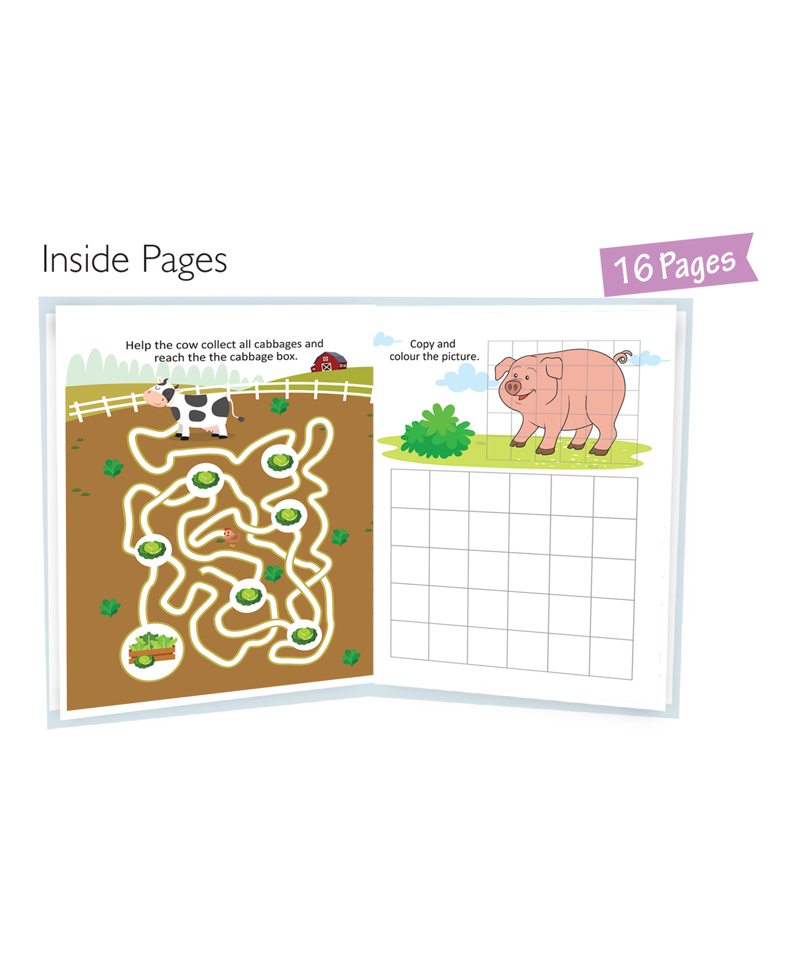 Hello Friend Books Puffy Stickers Activity Book: Farm- Amazing Actvity Book with Colourful Puffy Stickers for Kids to Enjoy