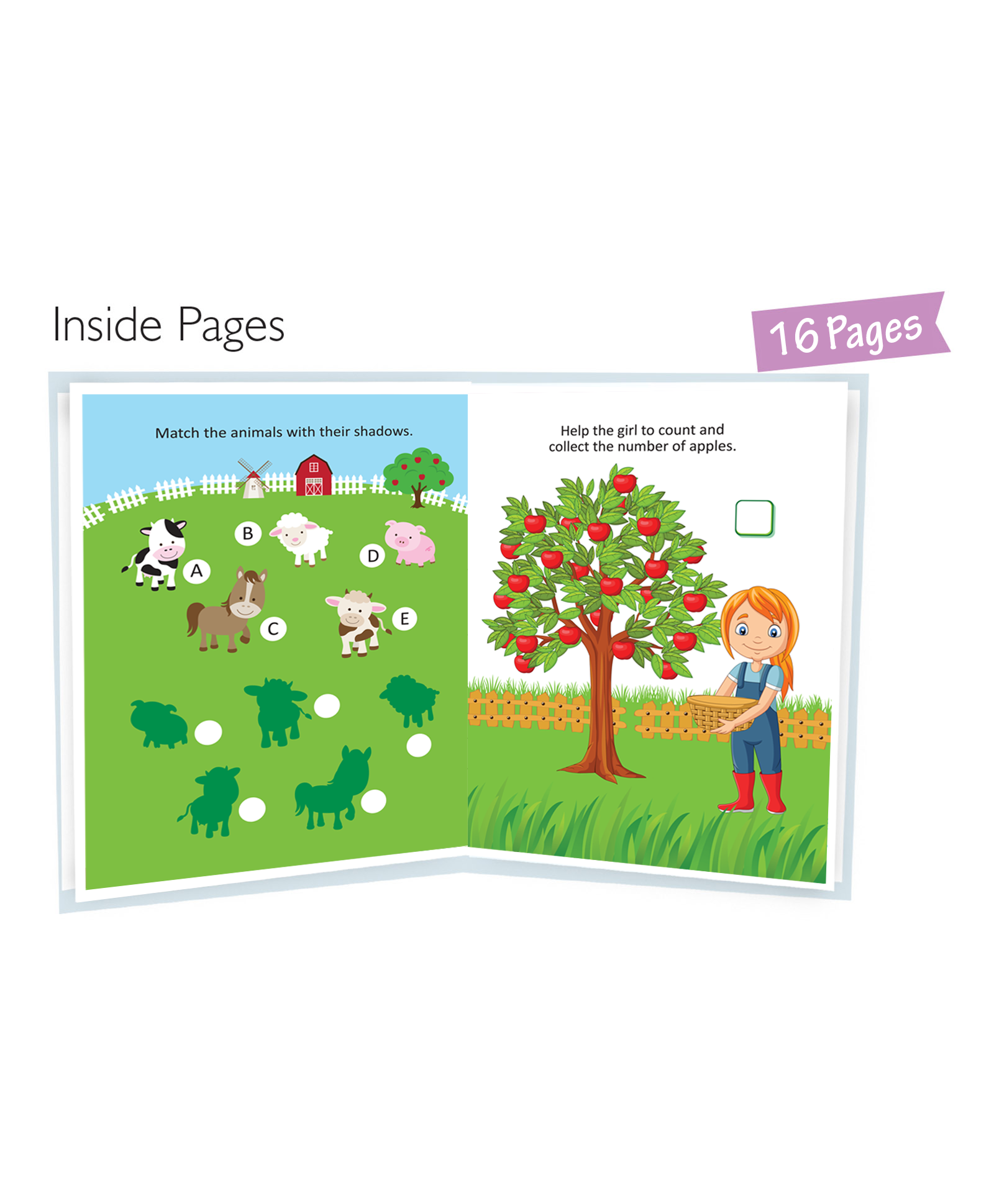 Hello Friend Books Puffy Stickers Activity Book: Farm- Amazing Actvity Book with Colourful Puffy Stickers for Kids to Enjoy
