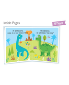 Hello Friend Books Dinosaur Puzzle Book: Board Book with Jigsaw Puzzles for Kids