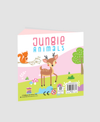 Hello Friend Books Jungle Animals Puzzle Book: Board Book with Jigsaw Puzzles for Kids