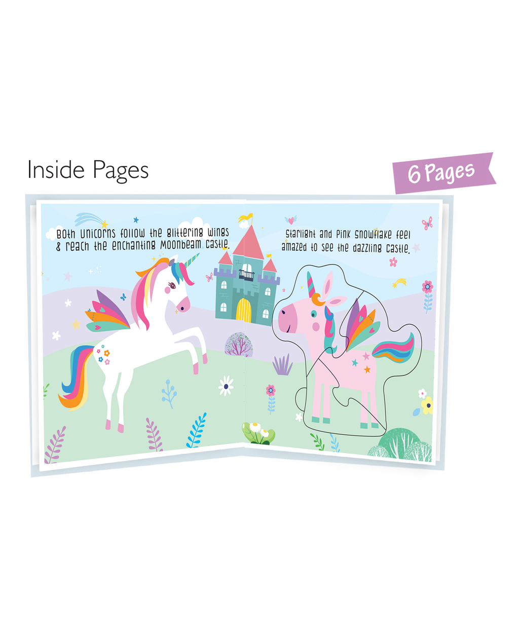 Hello Friend Books Unicorn Puzzle Book: Board Book with Jigsaw Puzzles for Kids