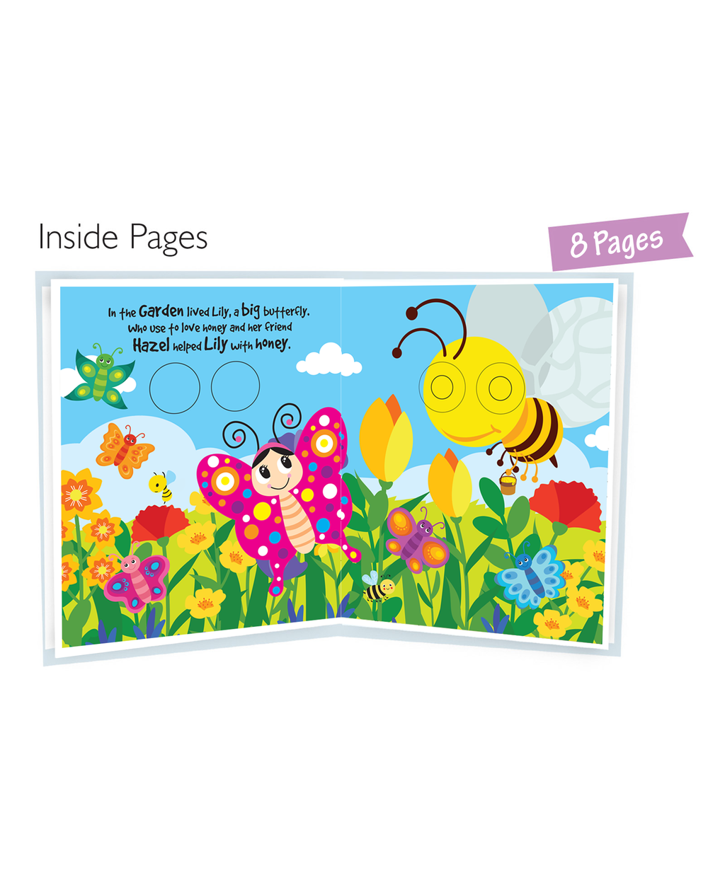 Hello Friend Books Wobbly Eyes Story Board Book: Winnie the Butterfly – Story Board Book with Googly Eyes for Fun and Interactive Learning for Kids