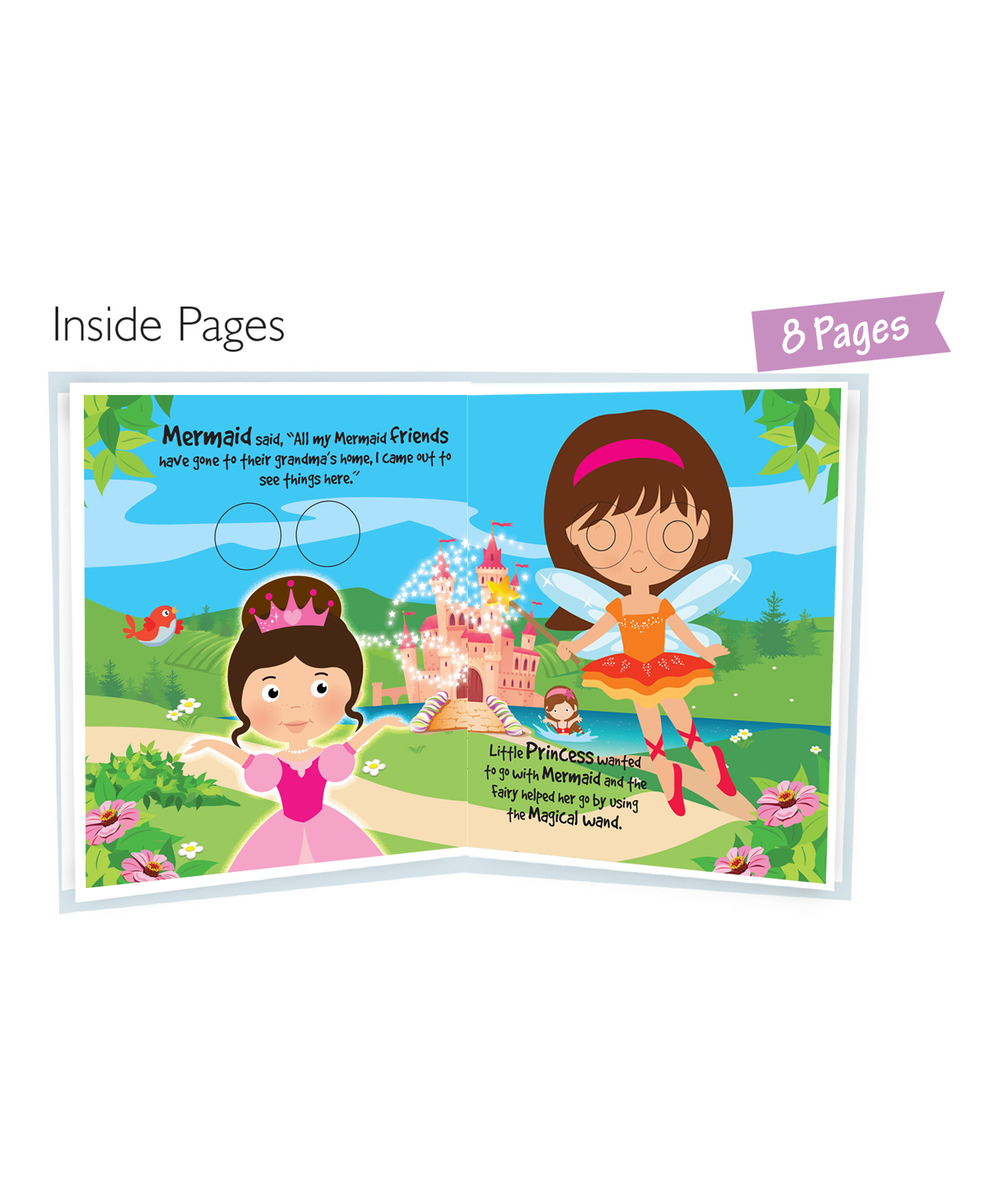 Hello Friend Books Wobbly Eyes Story Board Book: Pretty Princess – Story Board Book with Googly Eyes for Fun and Interactive Learning for Kids