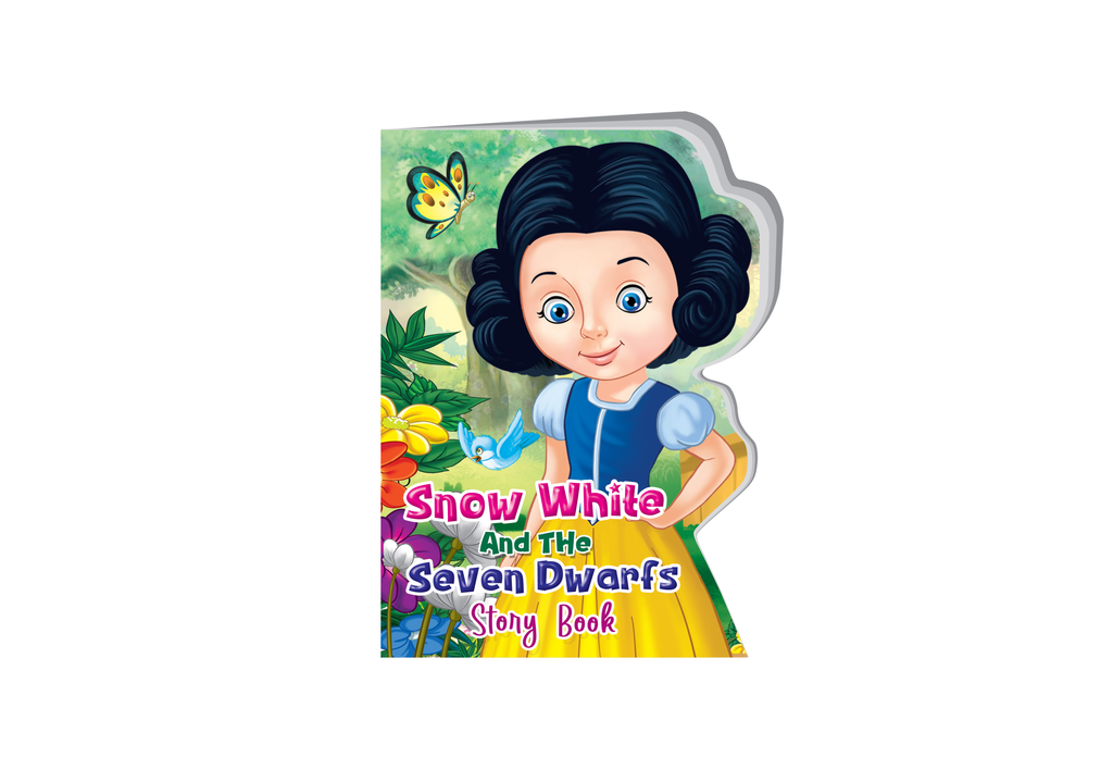 Hello Friend Books My Shaped Story Book: Snow White And The Seven Drawfs  – Shaped Story Board Book for Kids