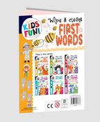 Hello Friend Books Kids Fun! Reusable Wipe and Clean Book – Embark on an Exciting Journey Exploring First Words and Enhance Early Learning Skills Through Playful Interaction