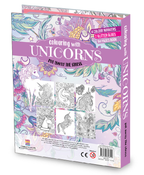Hello Friend Books Unicorn Anti Stress Colouring Pack: Art Kit with Neon Pens, Glitter Tubes and Colouring Sheets to Relax the Mind