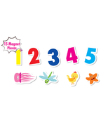 Hello Friend Books Magnetic Play Book: Learn Numbers- Magnetic Board Book with 15 Magnet Puzzle Pieces