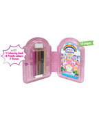 Hello Friend Books Creative Art Colouring Kit: Barnyard Friends – Art Kit with 8 Colour Pencils, Eraser and Colouring Book