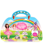 Hello Friend Books Princess Colouring Kit: The Ultimate Art Kit for Kids- Includes Stickers, Colour Pens, Water Colours, Sketch Books and Pencils