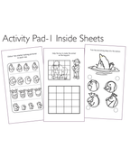 Hello Friend Books Travel Art Kit: Animals – Art Kit with 2 Colouring Pads and 12 Colour Pencils for Kids on the Go