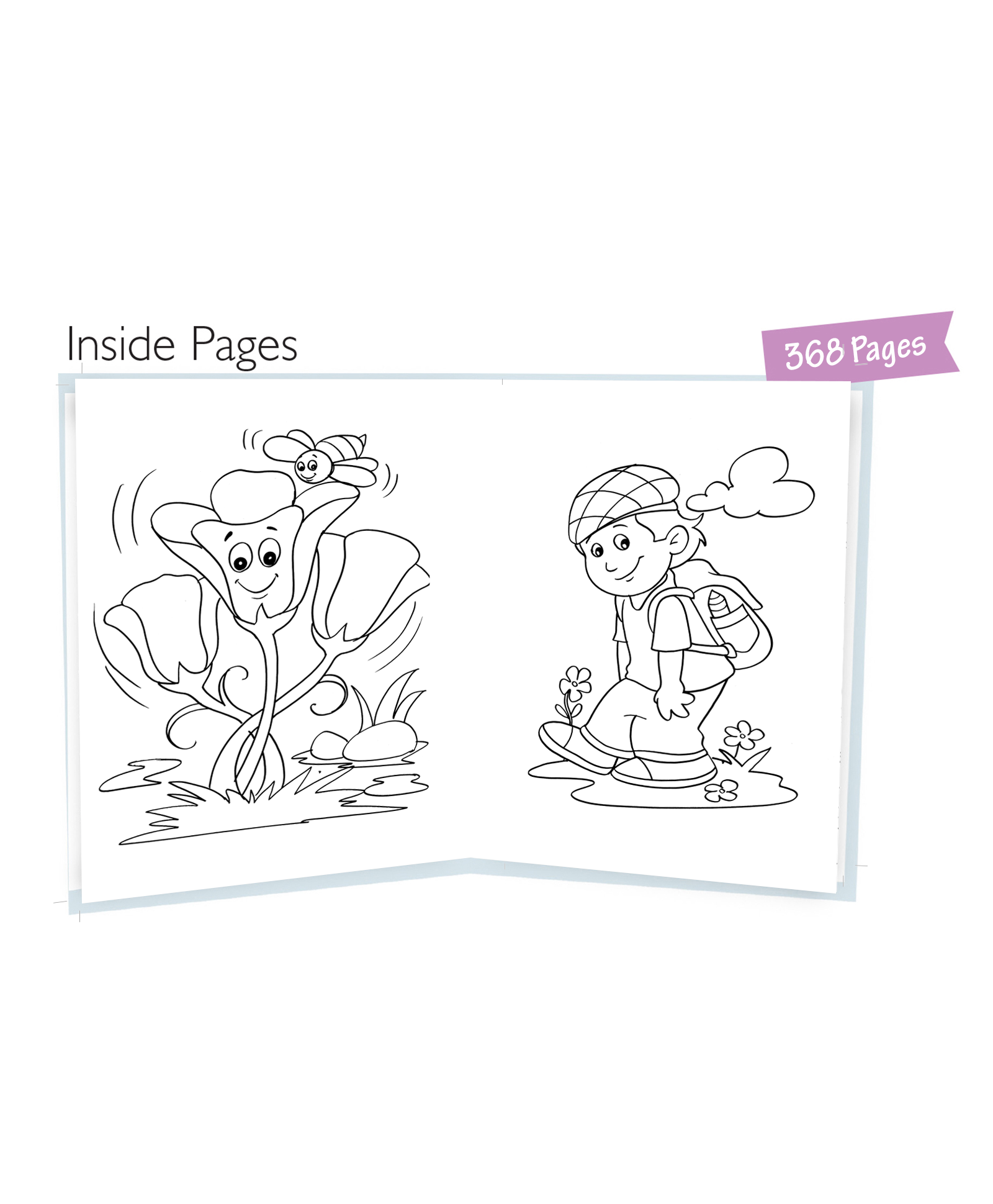 Hello Friend Books My Super 365 Colouring Book: Practice Colouring, Drawing and Painting Every Day of the Year (Book 1)