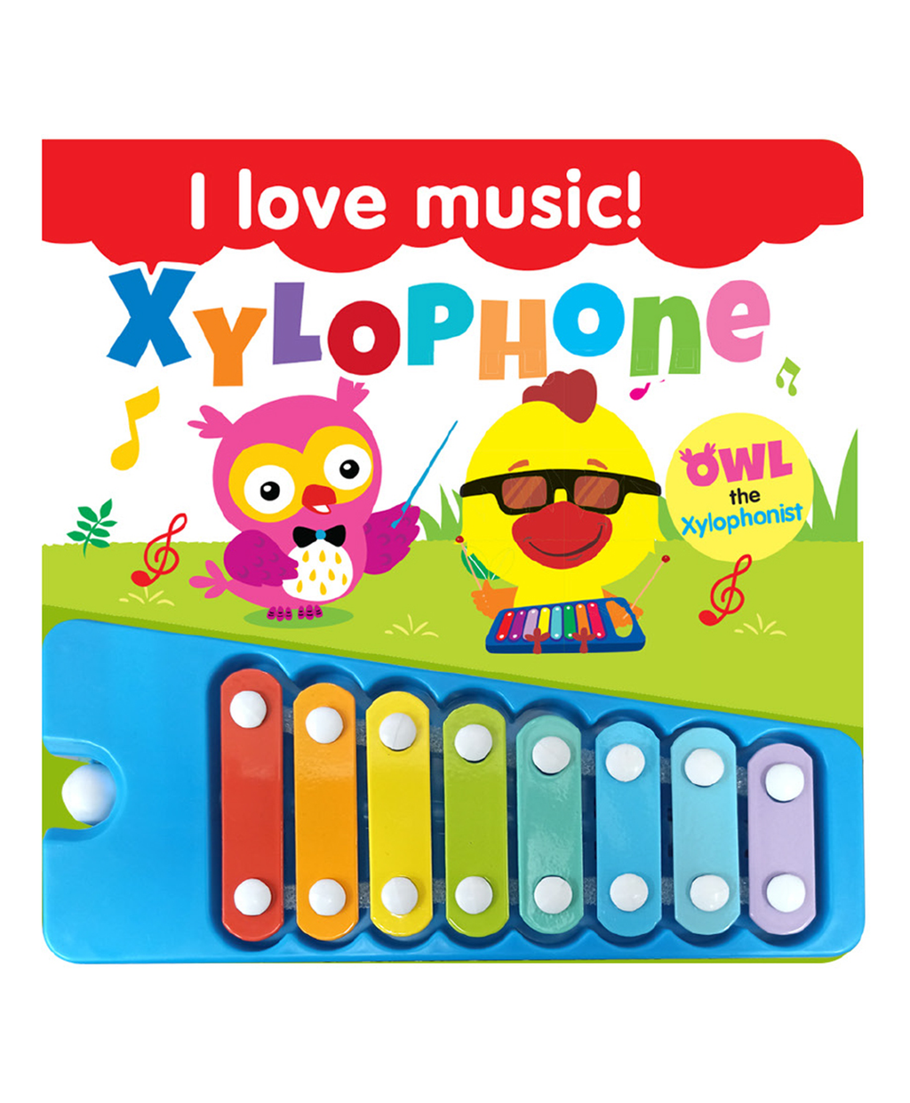 Hello Friend Books My First Xylophone Sound Book for Kids: Sing, Read and Play with Xylophone Sound Story Board Book