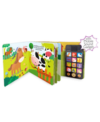 Hello Friend Books Mobile Sound Book: In the Farm – Sound Board Book with Mobile Sound Gadget with 12 Different Animal Sounds