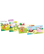 Hello Friend Books Mobile Sound Book: In the Farm – Sound Board Book with Mobile Sound Gadget with 12 Different Animal Sounds