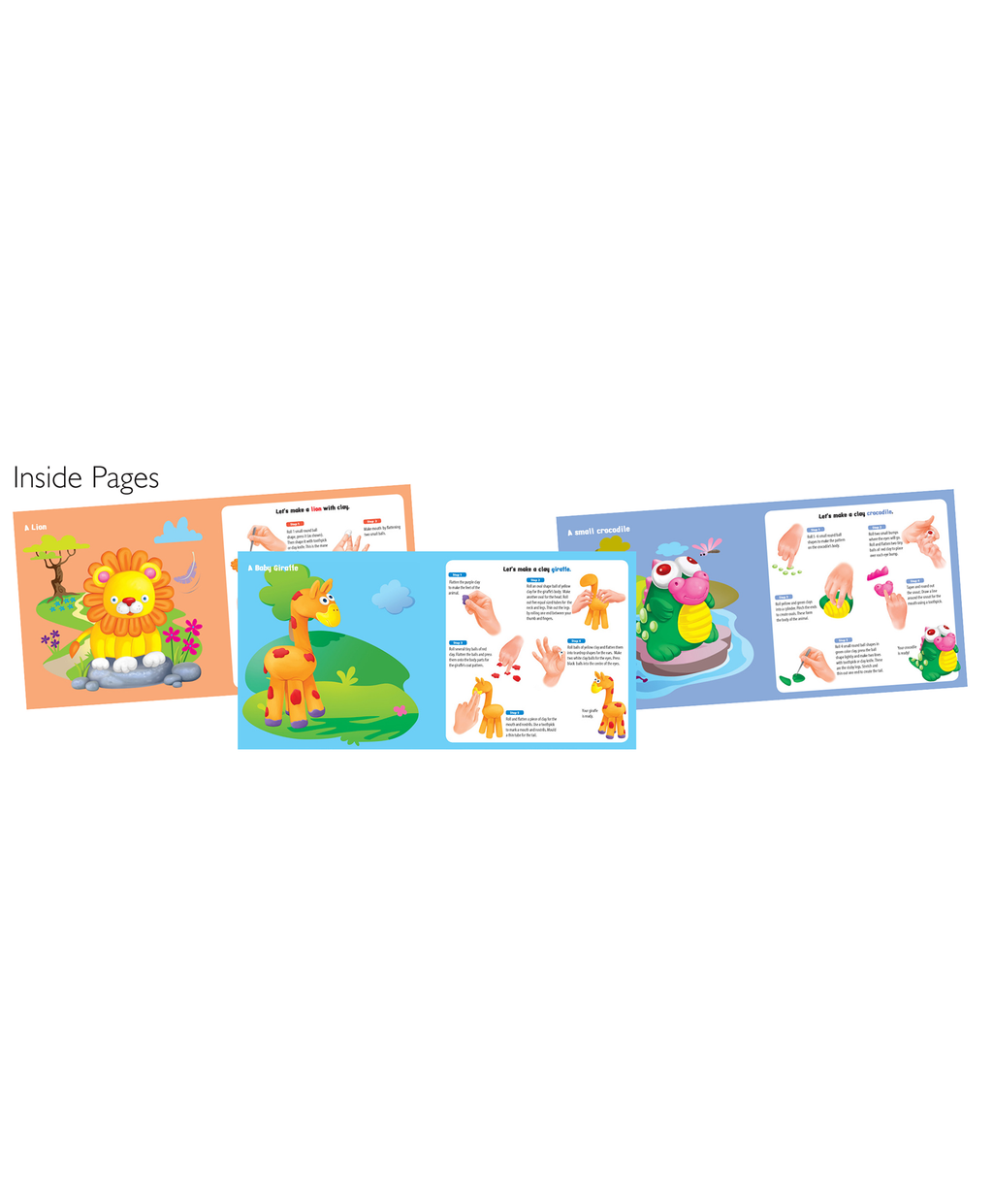 Hello Friend Books I Can Create Clay Models Board Book: Use Clay to Create Fun and Interactive Clay Models – With 10 Clay Colours and Instructions