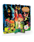 Hello Friend Books 3D Model Activity Set: Enchancted Forest- Create Your Own Fairy Forest Model with Stickers and Colouring Sheets