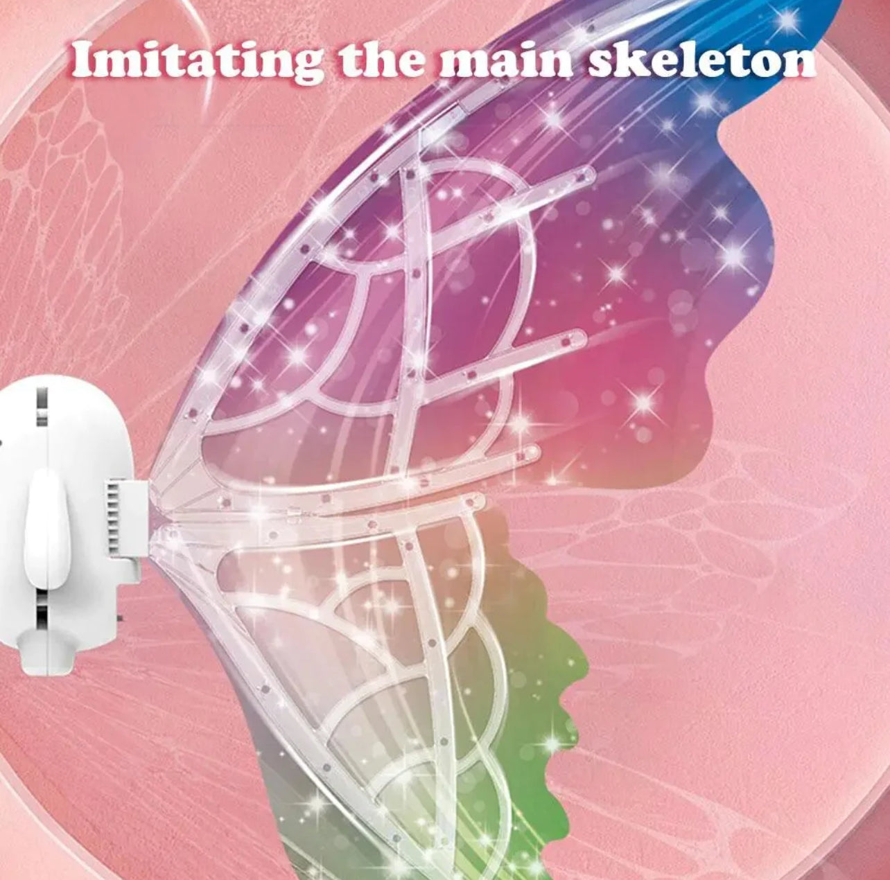 Electric Fairy Wings - Musical with Glowing Lights