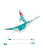 Mastela Music Vibrations Bouncer-With Removable Plaything Bar-3 Point Harness-For Infants-Turquoise